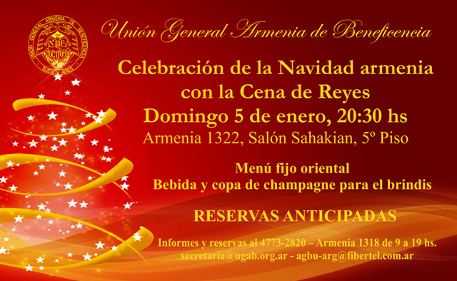 celebracion navidad armenia 2014