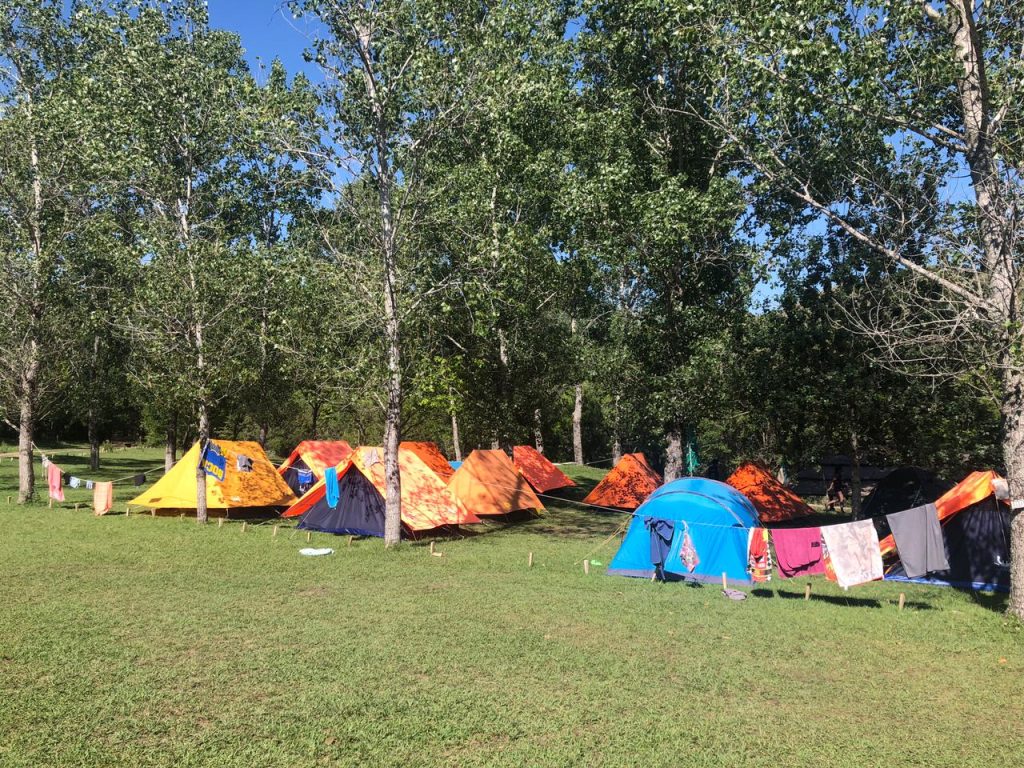 Campamento Scout con visitas de lujo ⚜️